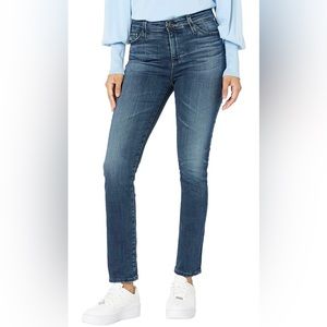 AG Adriano Goldschmied Women's Mari High Rise Slim Straight Jean 28 R